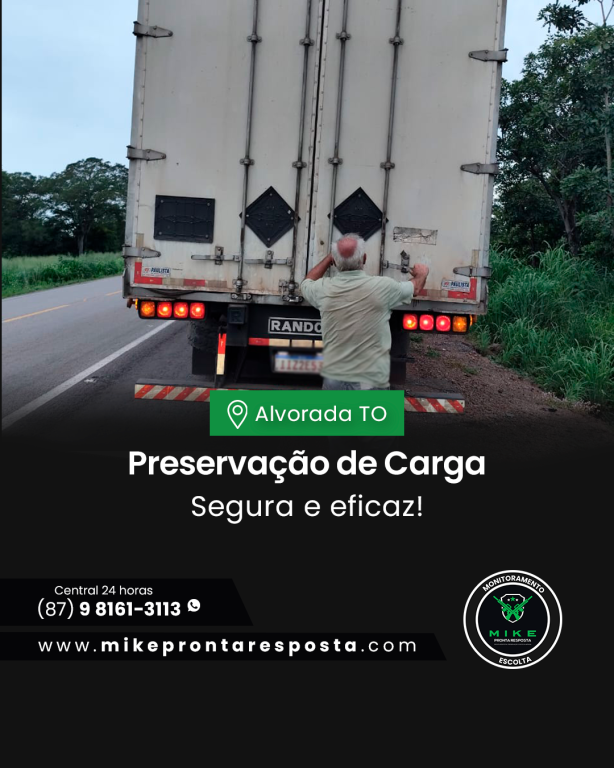 Preservação de Carga em Alvorada Tocantins